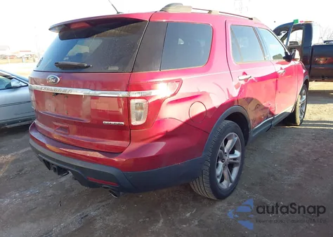 2015 Ford Explorer Limited from USA, damaged, VIN 1FM5K7F81FGA02468